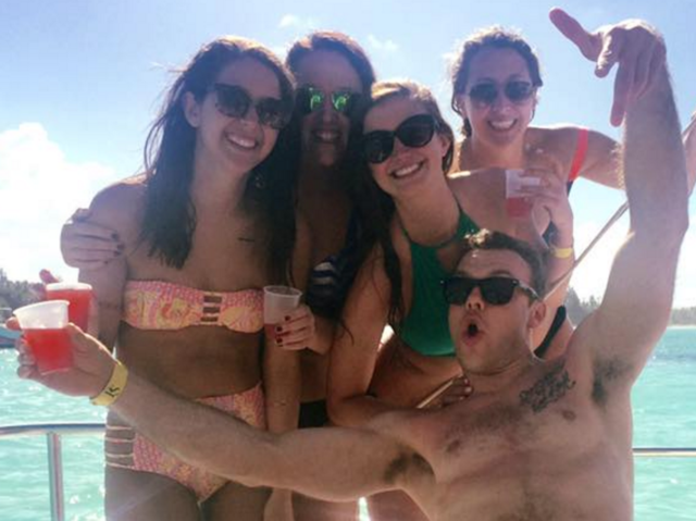 First Time Wakeboarding