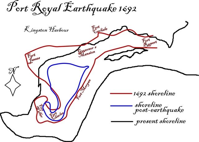Point Royal devasted by Earthquake