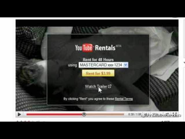 YouTube Rentals