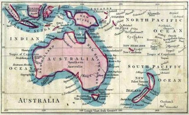 The first explores of Australia