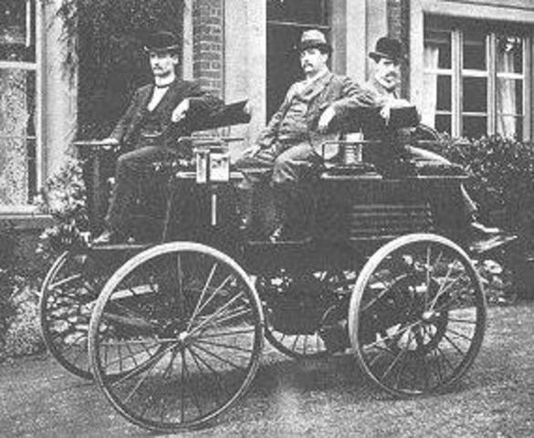 Auto propulsado por células eléctricas no recargables.