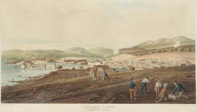 van Demans, land ( known as Tasmania)