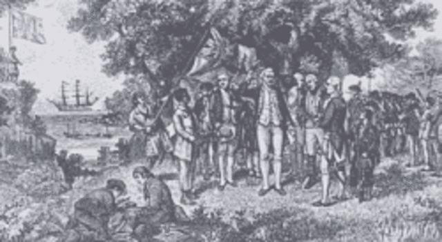 Captain Cooks Arrival