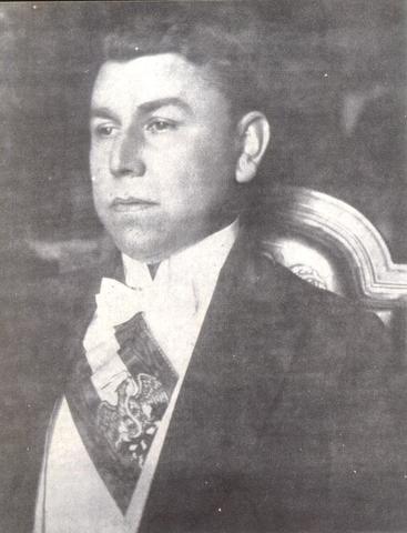 Presidente provisional Adolfo de la Huerta