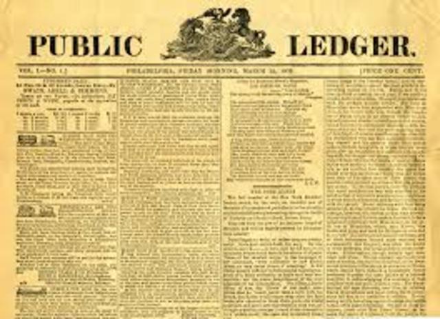 Primer periódico impreso