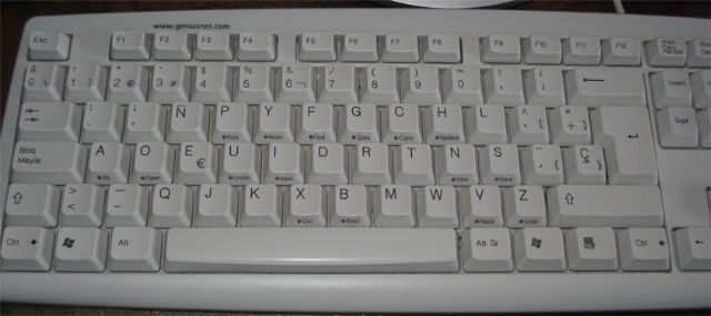 El teclado Dvorak
