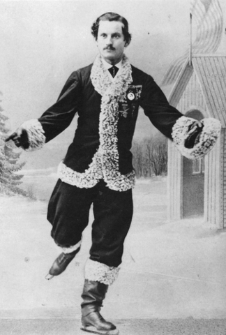 Jackson Haines creates new moves.