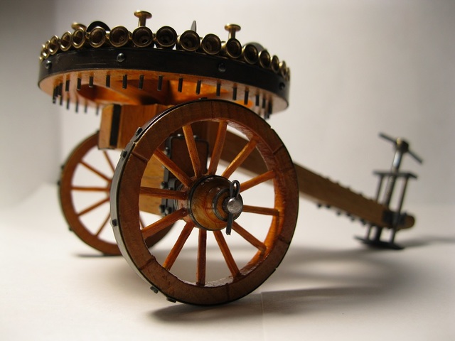 Скорострельная мортирная батарея