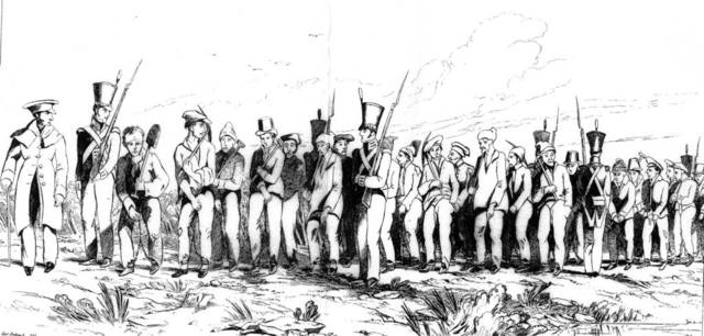 Priests Arrested and Transported to NSW