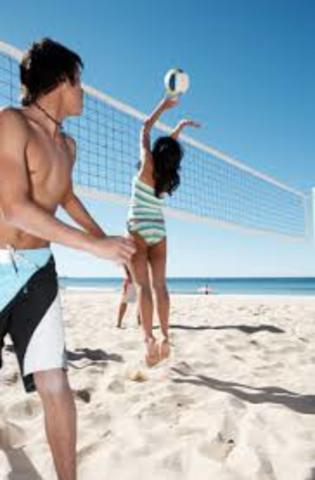 Sports on the beach