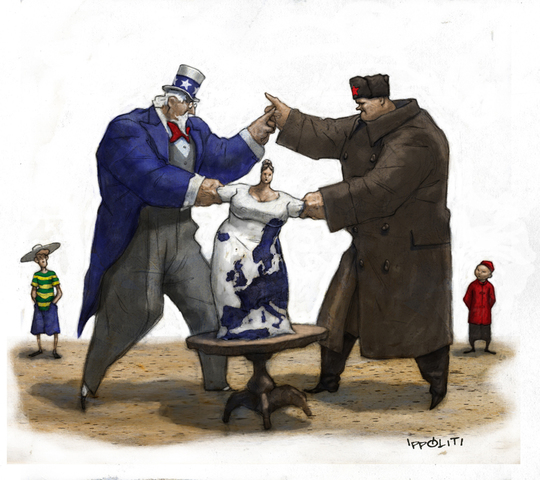 Creación de la OTAN y  el COMECON