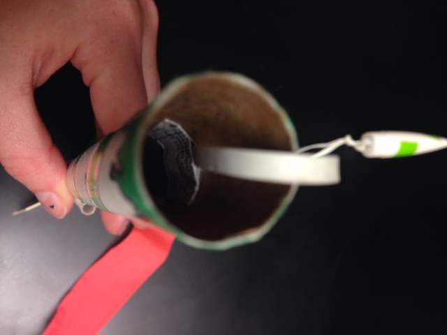 Glued Pieces on inside.