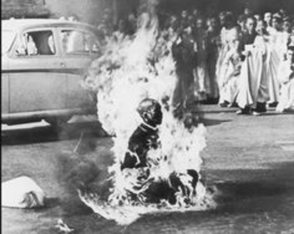 Buddhists protests of diem