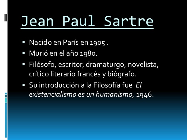 Publicaciones del existencialismo