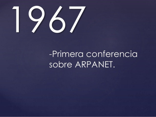 Conferencia ARPANET