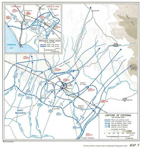 Battle of Monte Cassino ends & Large-scale operations