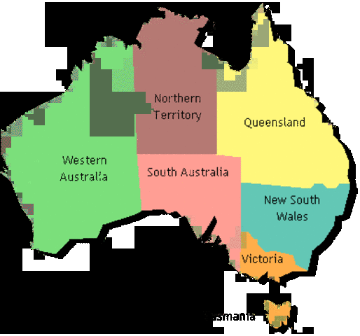 One continent ,six colony's