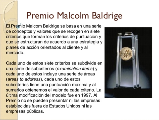 Premio Malcolm Baldridge