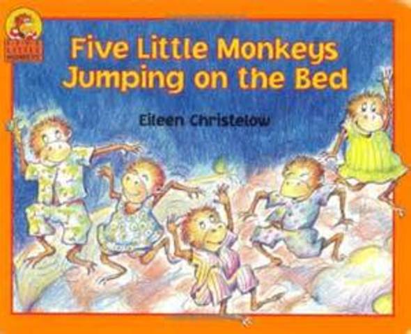 Five little monkeys jumping on the bed