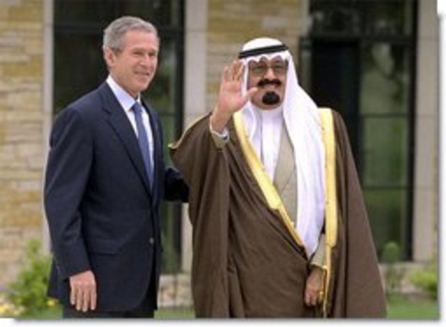 U.S. - Saudi Arabia Meeting at Bush's TX Ranch