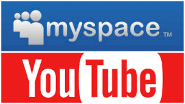 Youtube y MySpace