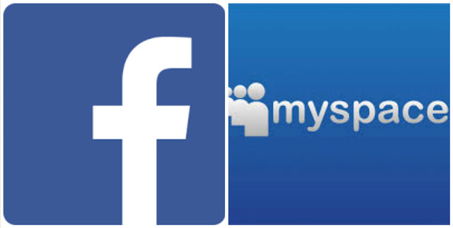 Facebook y MySpace