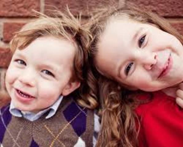 I want to have two kids by the time I'm 35. I want them to be a year or two apart.