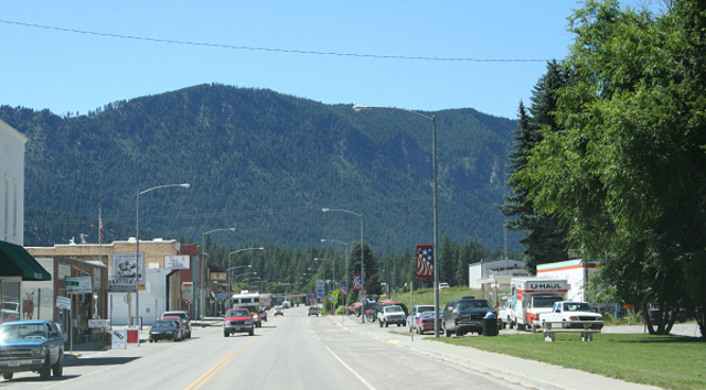 We arrive in Thompson Falls, MT