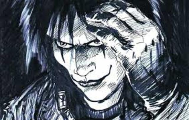 Creación del cómic del cuervo