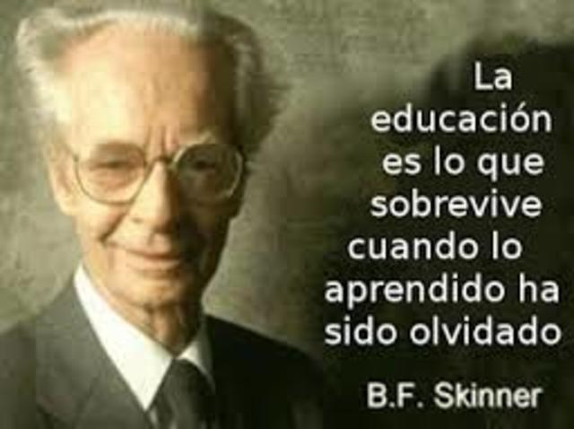 MÁQUINAS DE ENSEÑANZA DE SKINNER