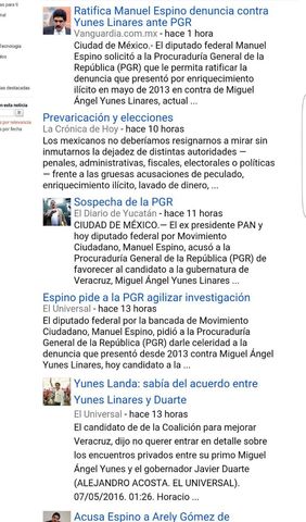 6 Mayo 2016. El diputado federal Manuel Espino se presenta en la PGR con un oficio para solicitar el estatus de su denuncia interpuesta en Mayo de 2013.