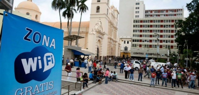 Internet gratis en los parques