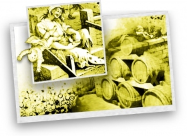 La adoracion a la diosa del vino