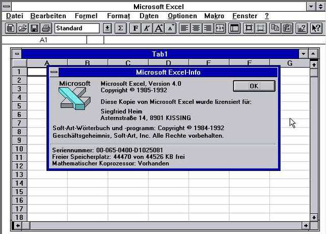 Excel 4.0