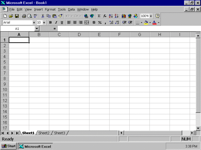 Excel 97 (v8.0)