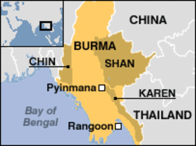 Myanmar bouge son gouvernement a Pyinmama.