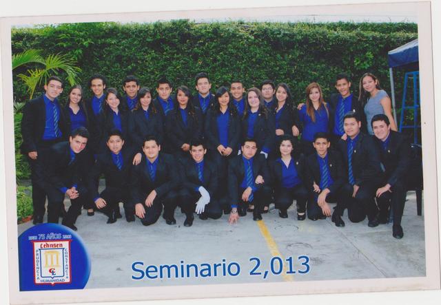 Seminario, ultimo año de colegio