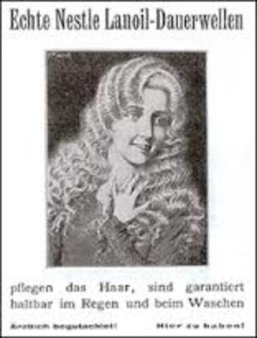 La invención de la permanente. 1905-1906