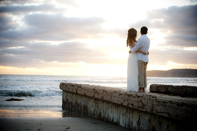 I would like to get married on a beach at the age of 25.