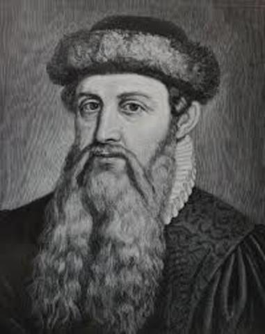 JOANHNNES GUTENBERG