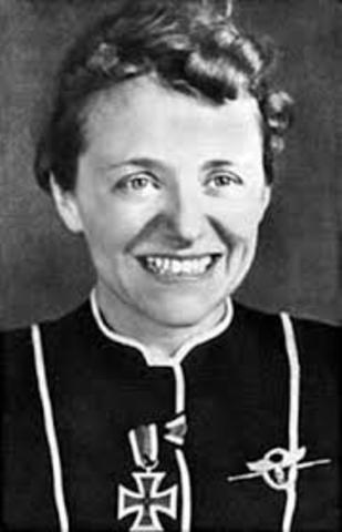 The visit of Hannah Reitsch