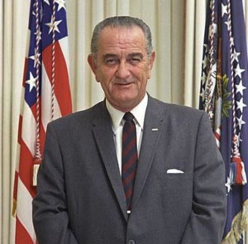 President Johnson decides not to run for re-election