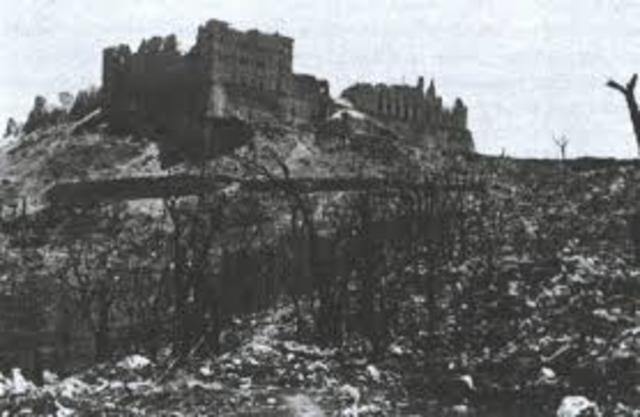 Allies land at Anzio and bomb monastery at Monte Cassino