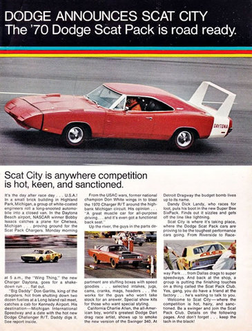 Dodge Charger Daytona 1969 campeon Nascar, bujias Champion