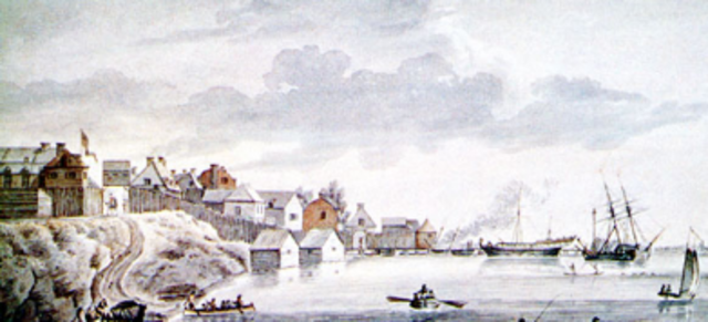 Detroit becomes a trading post