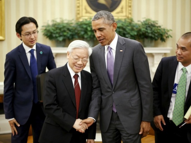 Vietnam Weapon Embargo Lifted