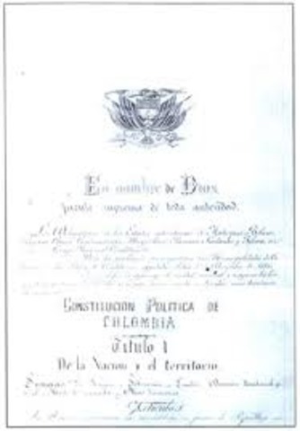 Constitucion de 1886