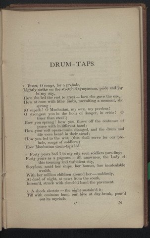 Poetry During The Civil War