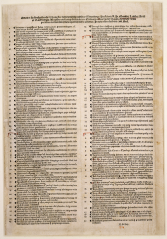 Ninety-five Theses of 1517
