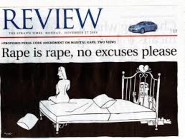 Martial Rape and Sexual Harassment